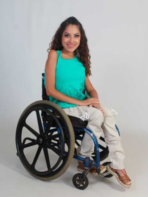 Pantalón adaptado para silla de ruedas